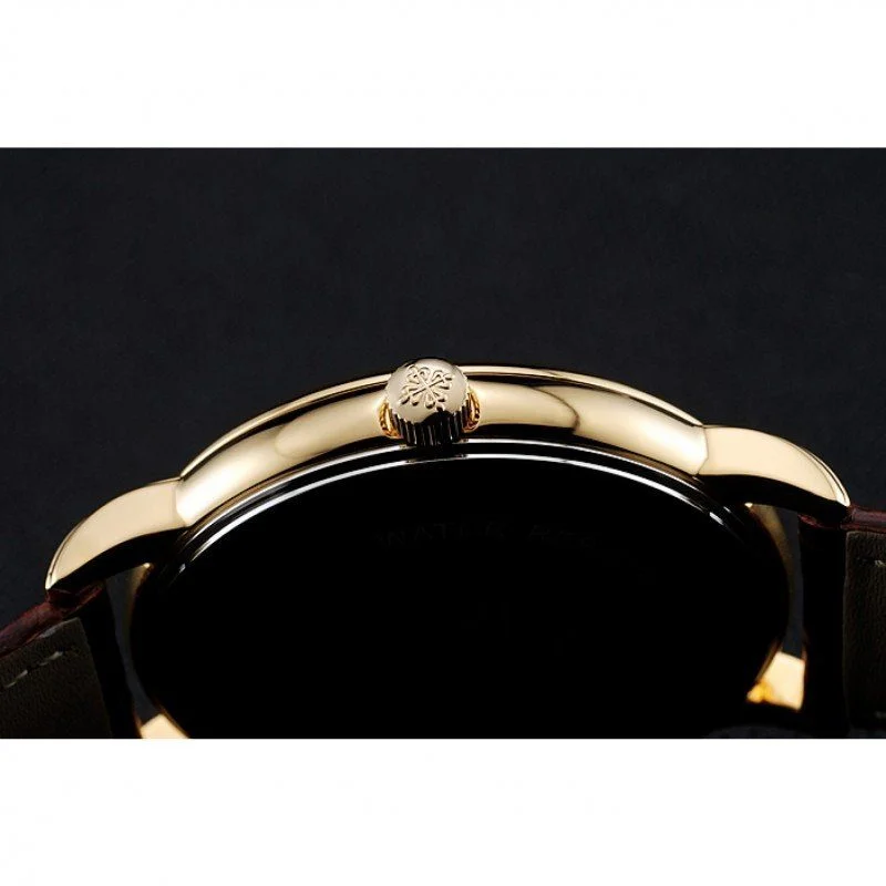 Calatrava White Dial White 41 mm, Yellow Gold