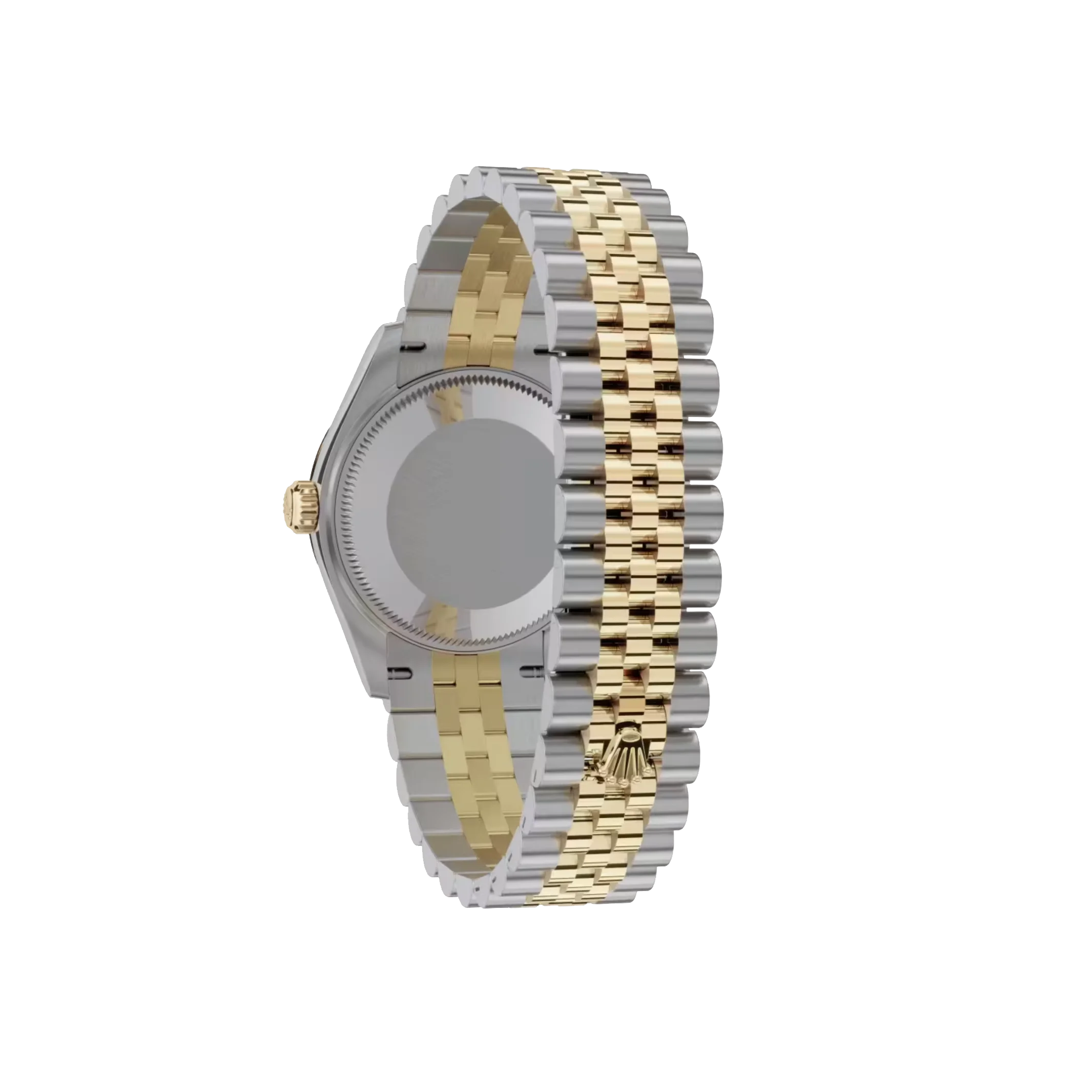Datejust: Oystersteel and yellow gold, white dial, Jubilee bracelet, m278243-0002