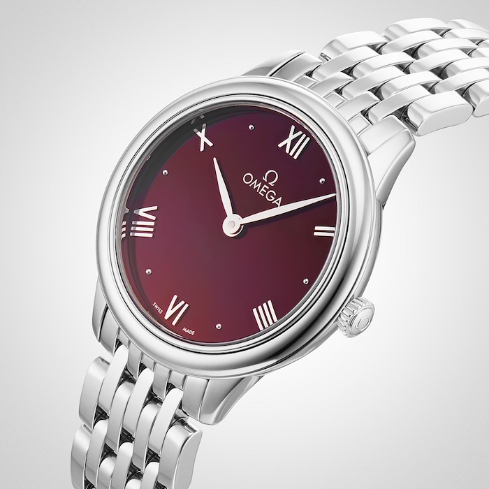 De Ville Prestige Quartz 27.5mm Ladies Watch Red