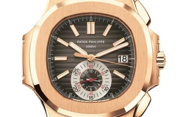 Nautilus 5980R-001 Flyback chronograph, Date 40.5 mm,Rose gold