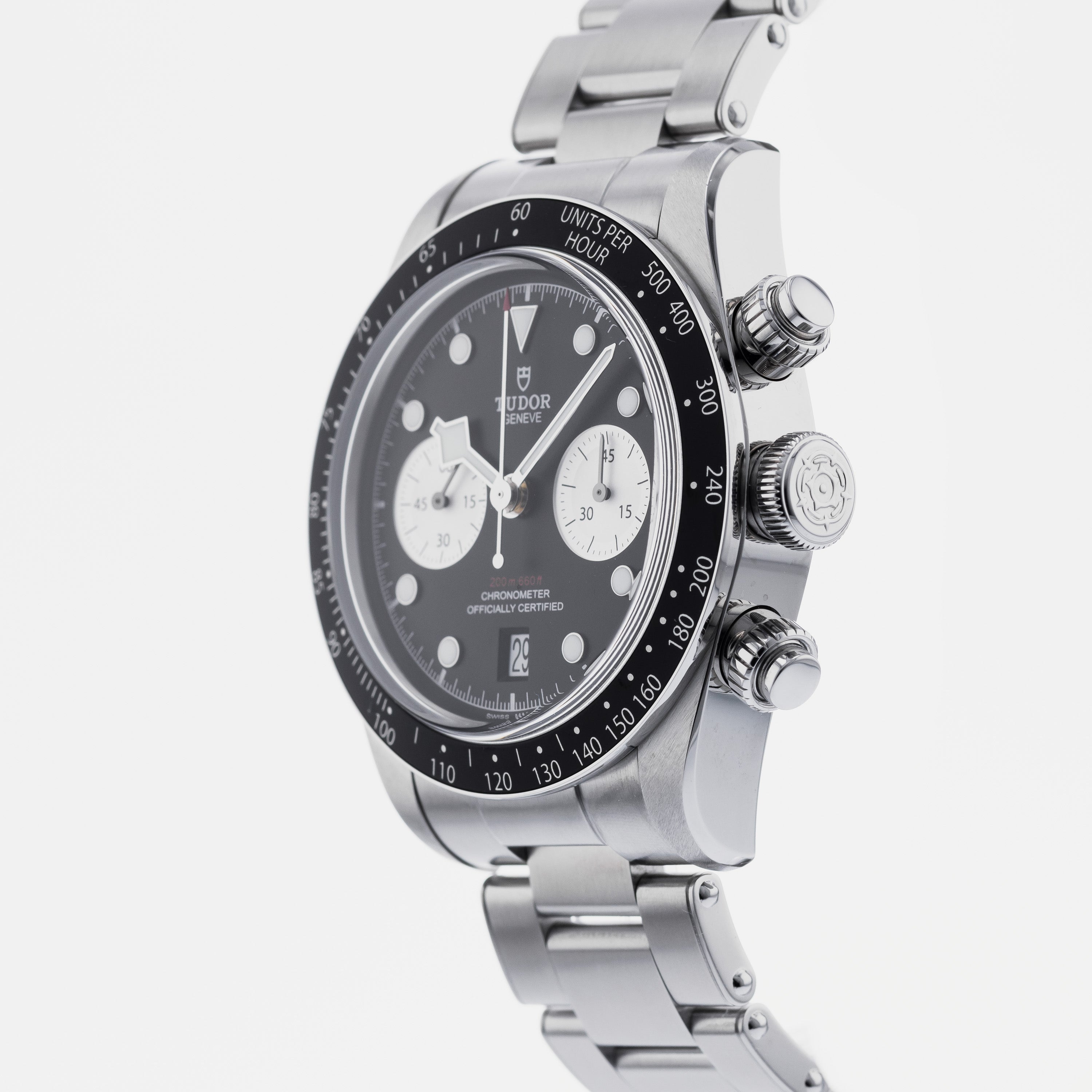 Heritage Black Bay Reverse Panda Chrono 79360