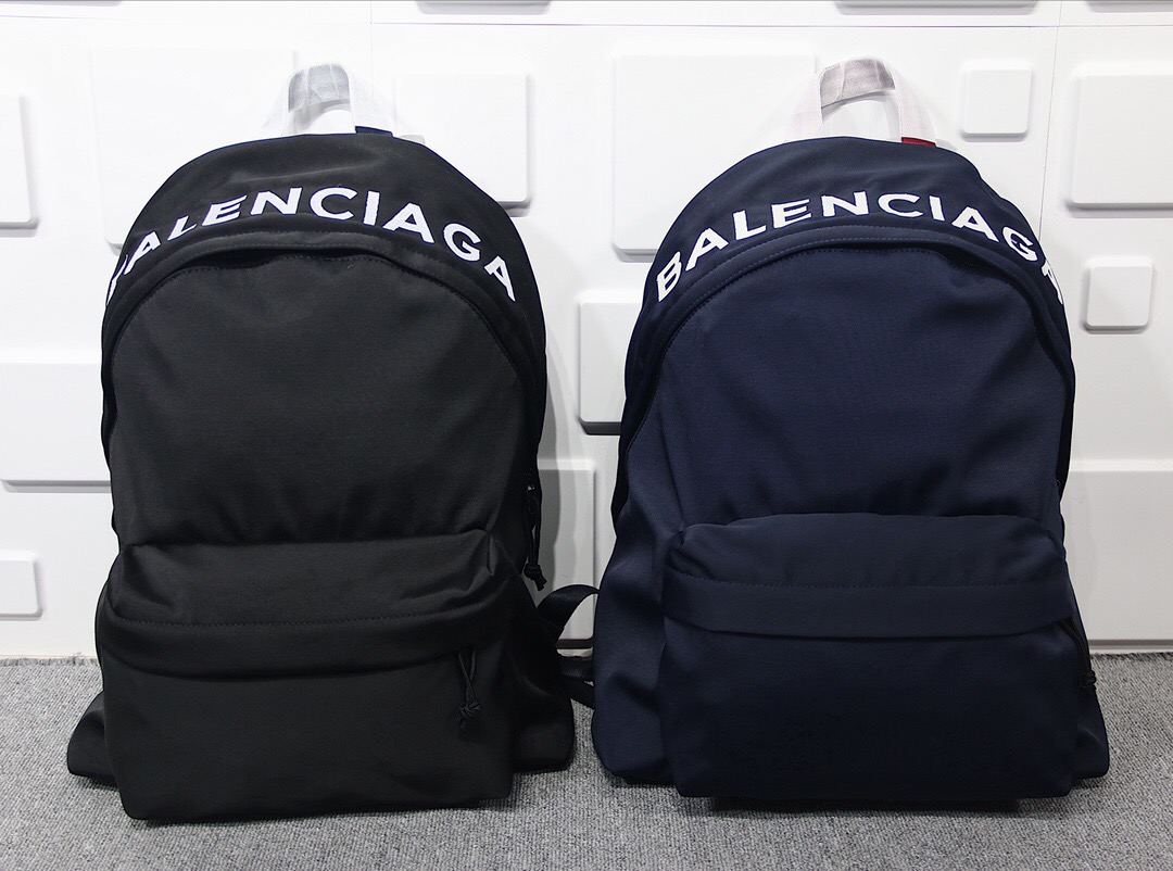 BALENCIAGA MEN’S EXPLORER LOGO BACKPACK