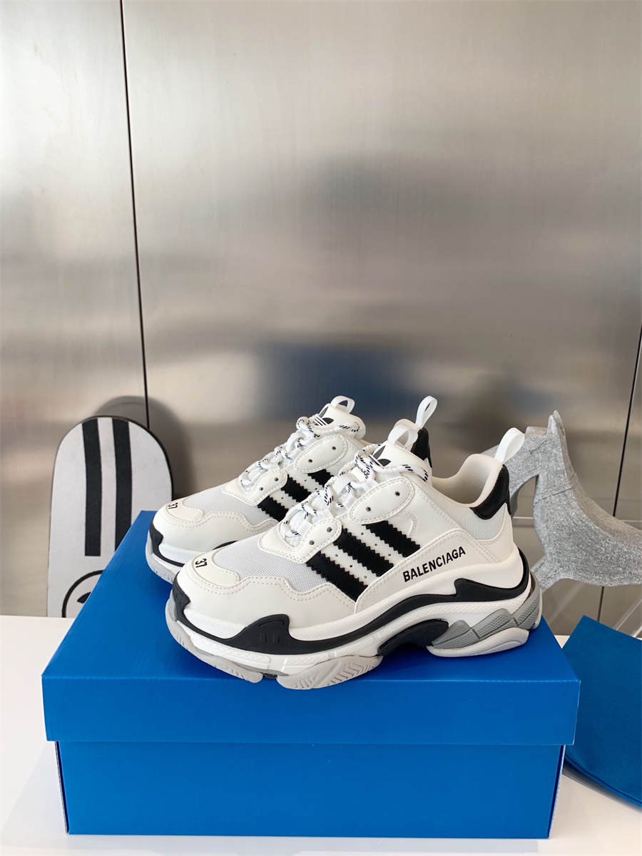 Balenciaga x Adidas triple sneakers