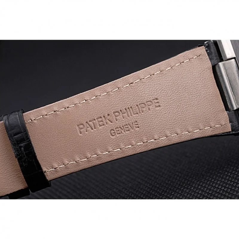 Nautilus 5711G-001 Dial Black 40 mm, Stainless Steel