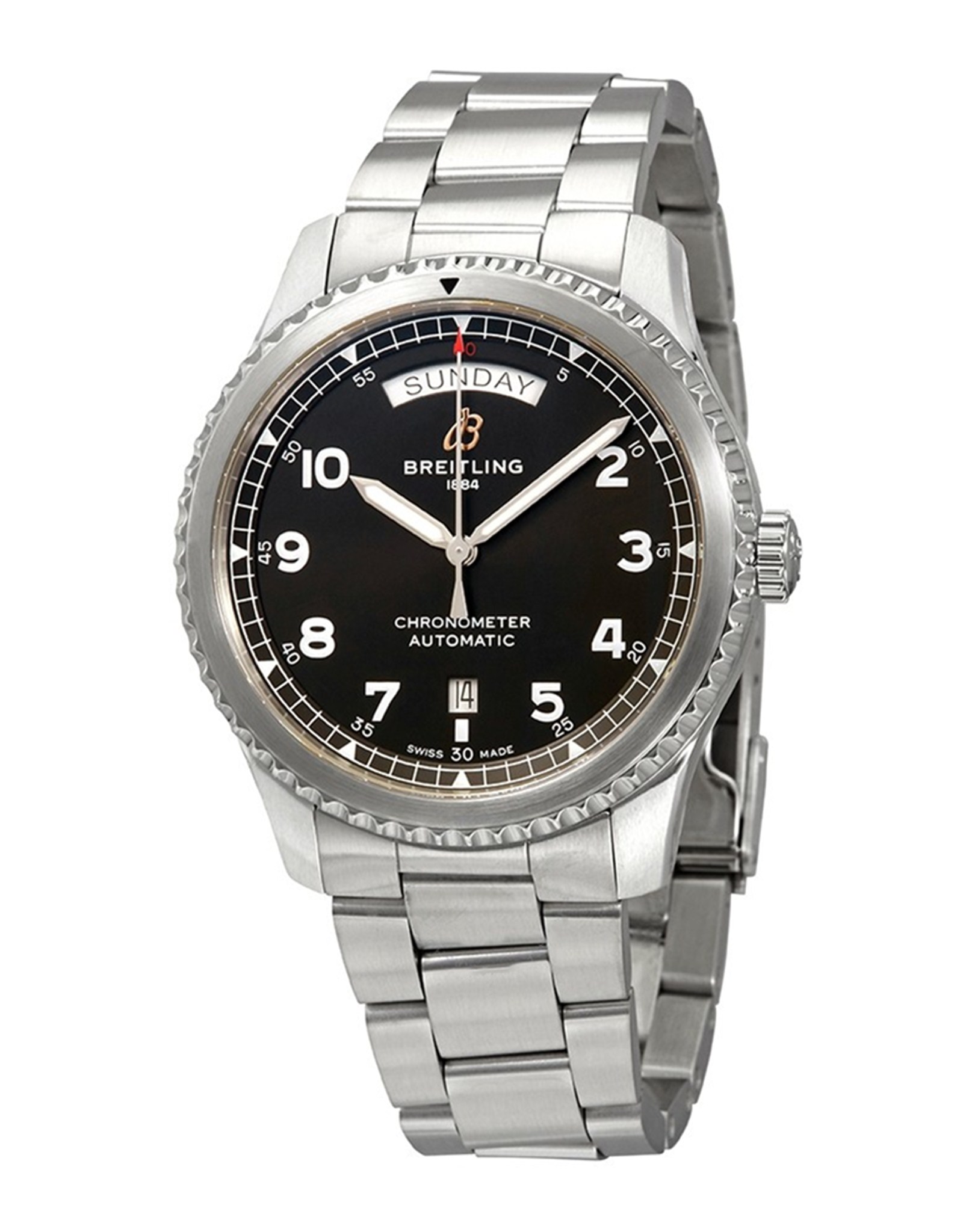 Navitimer Black Dial Digital Markers A45330101B1A1