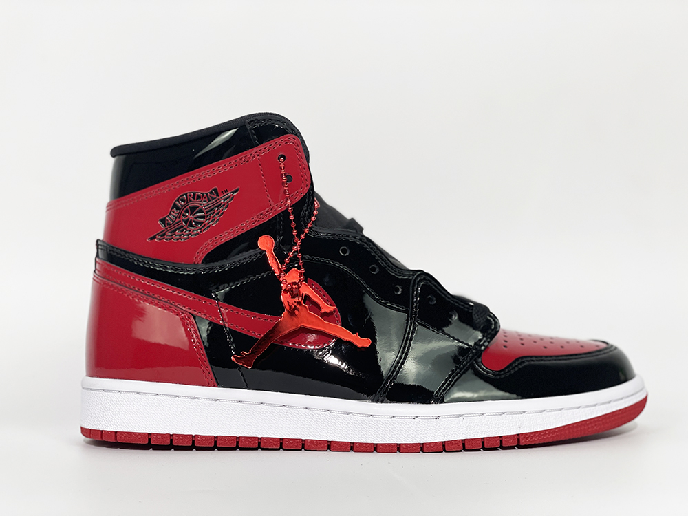 Patent Leather ‘Bred’ Air Jordan 1s