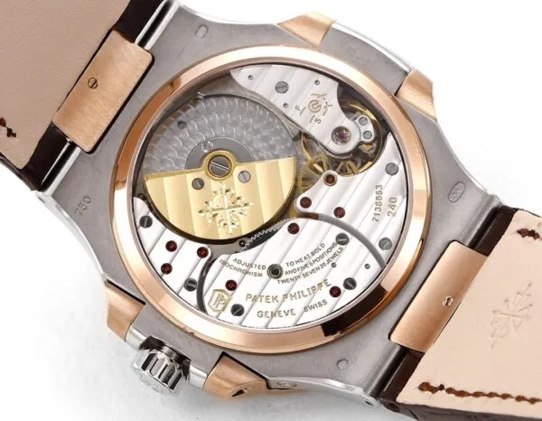 Nautilus 5712R-001 Moon phases. 40 mm,Rose gold & Stainless Steel