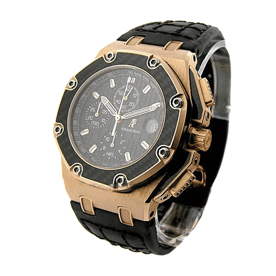 Royal Oak Offshore Juan Pablo Montoya 42 mm, Rose Gold/Carbon Ref. 26030RO.OO.D001IN.01