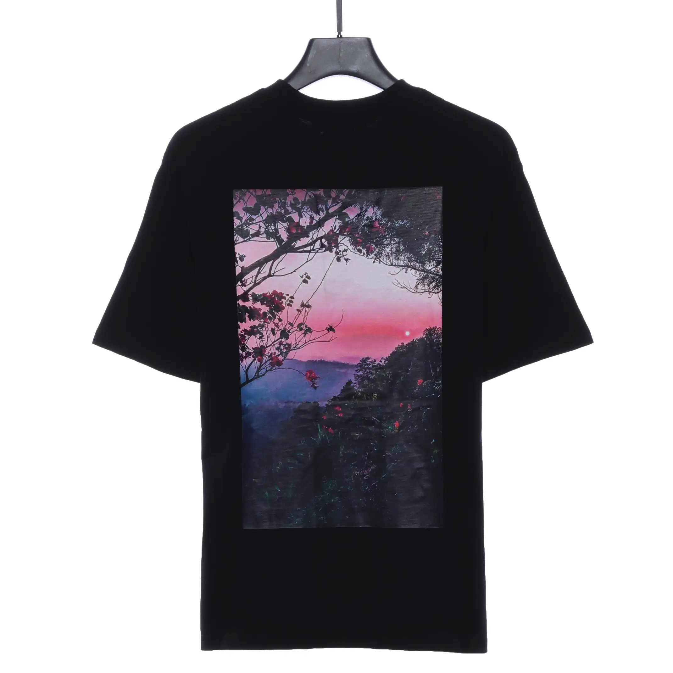 Sunset Sunset Floral Shirt (black/white)