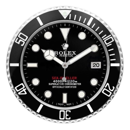 deepsea seriesblack wall clock