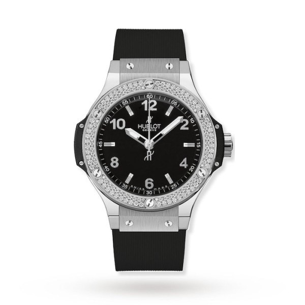 Big Bang Women Quartz Black Rubber Watch 361.SX.1270.RX.1104