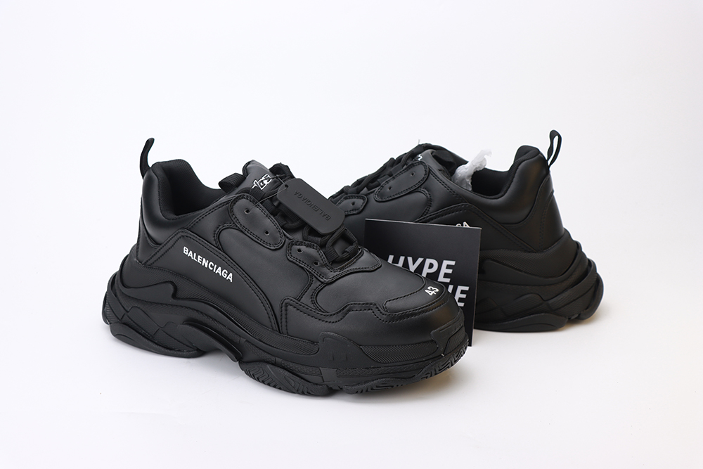 Balenciaga Triple S Sneaker ‘Black’ Leather