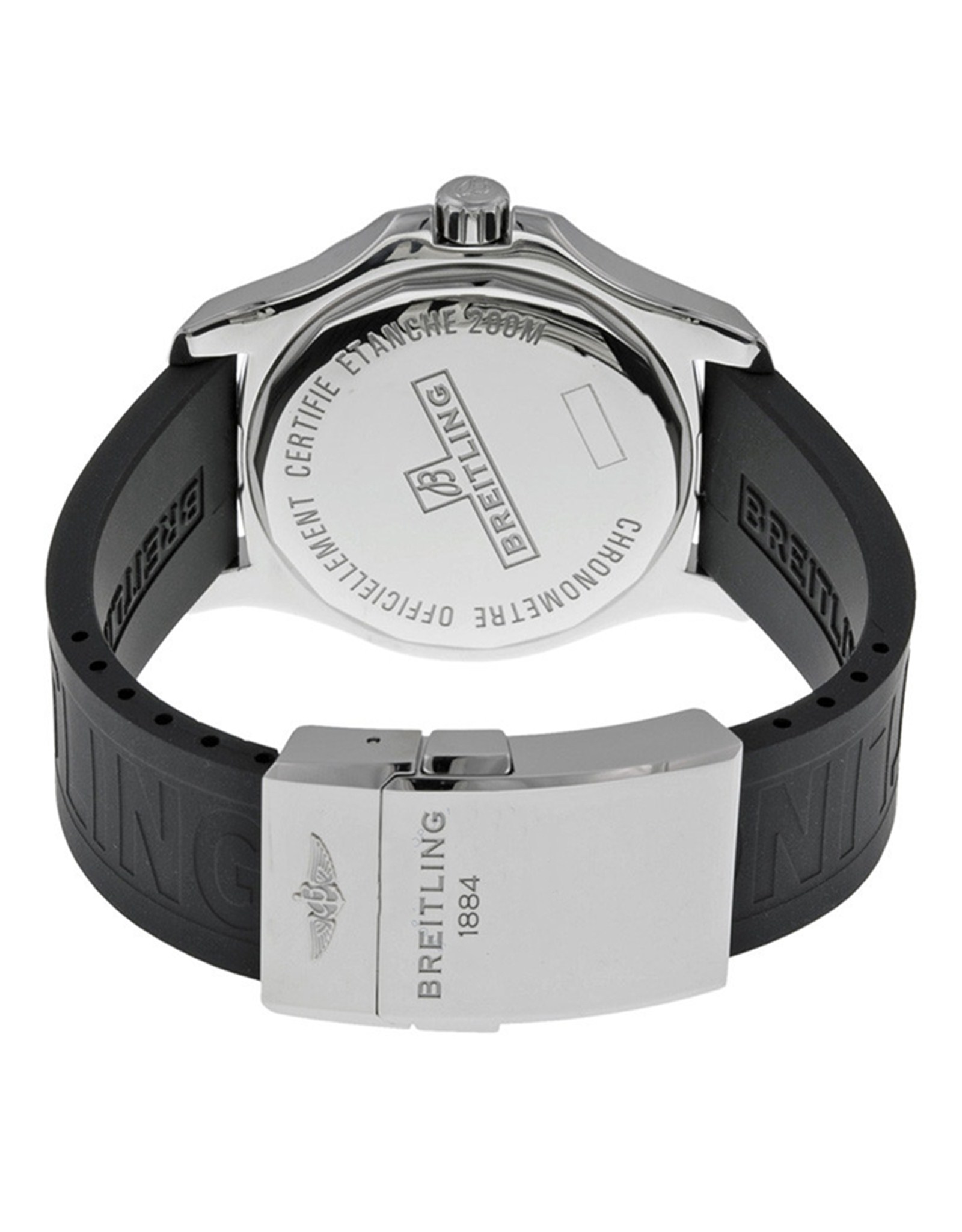 Colt Black Dial Black Rubber Watch A1738811 BD44BKPD3