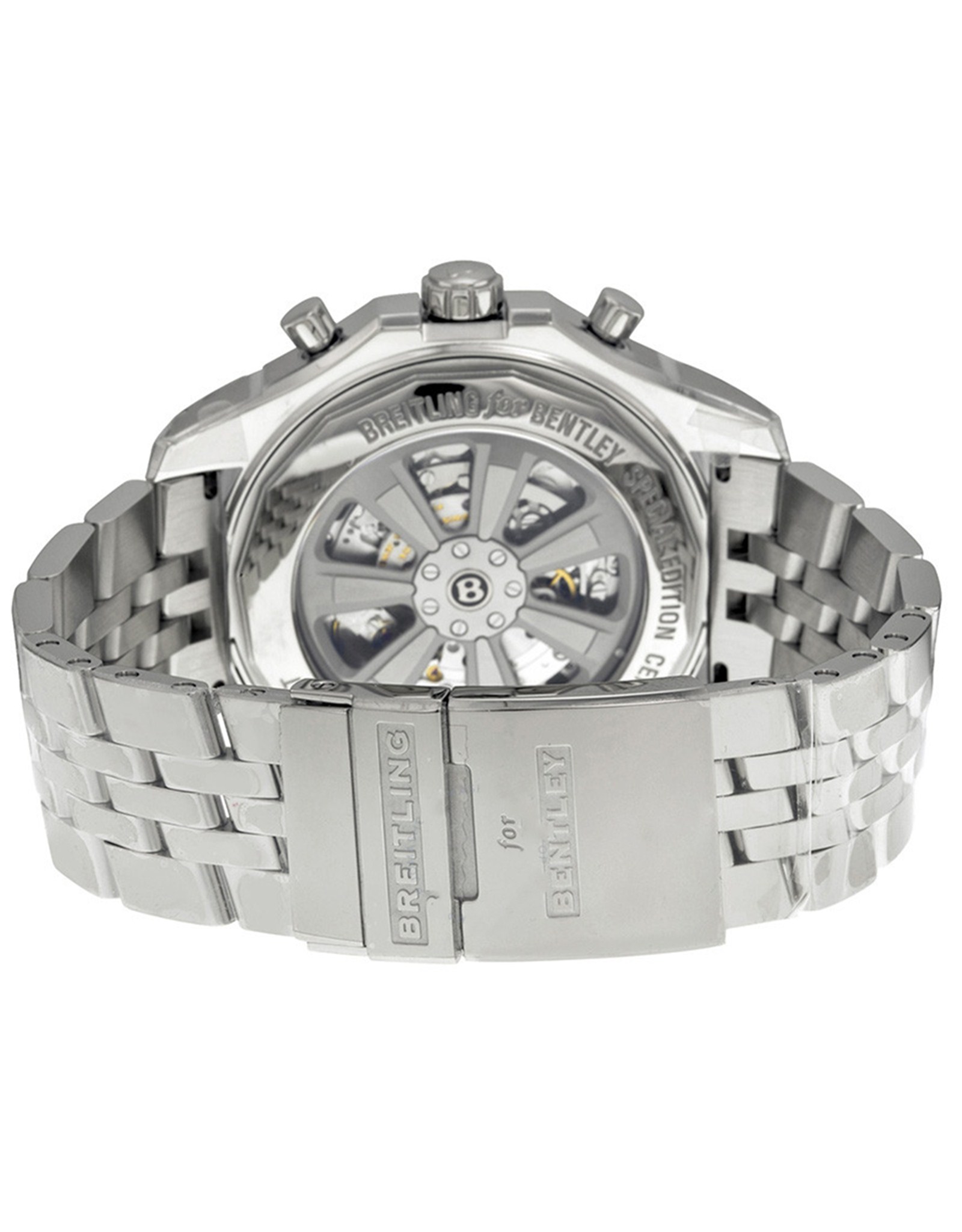 Bentley White Dial Stainless Steel Bracelet AB0521U0 A755SS