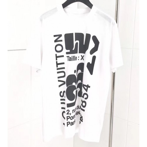 Louis Vuitton Taille X Print T-Shirt White