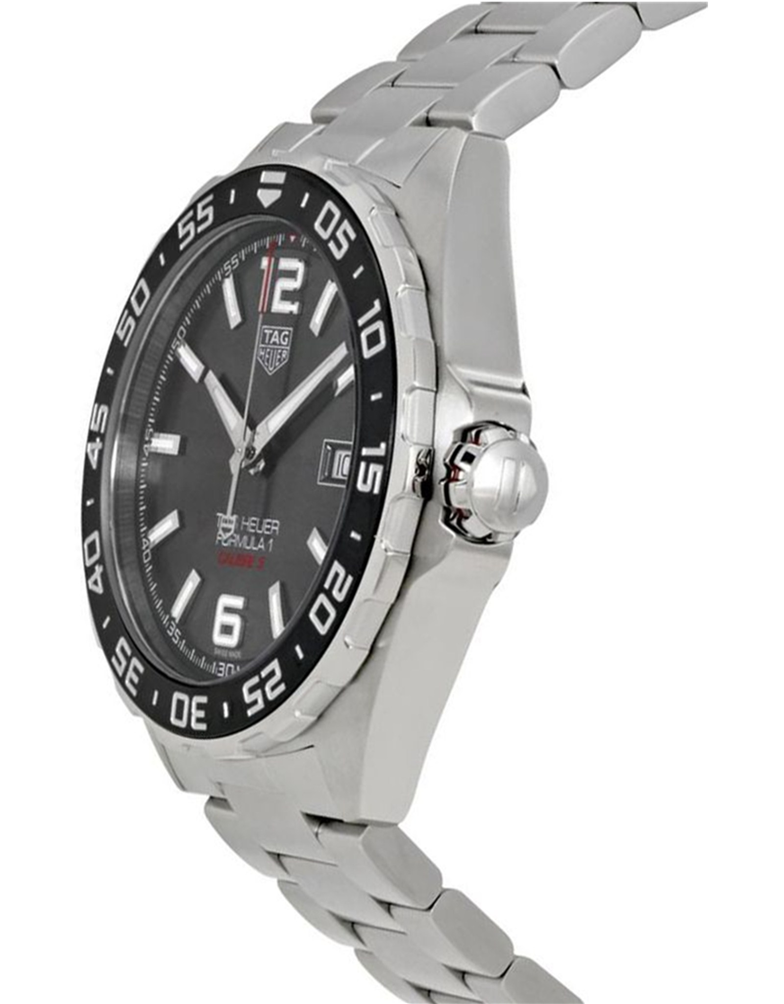 Formula 1 Grey Dial Stainless Steel Bracelet Watch WAZ2011.BA0842 43MM