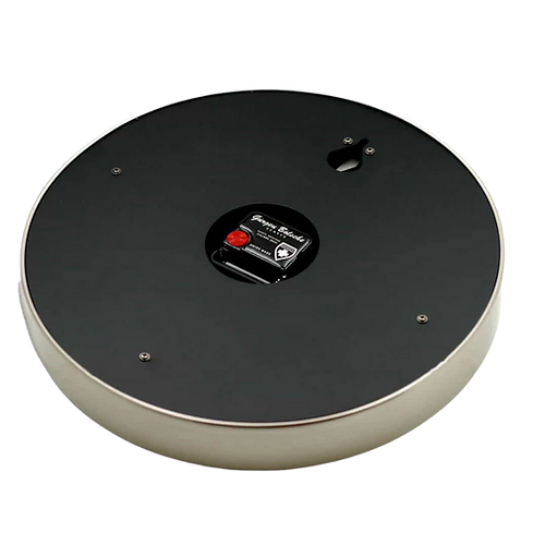 speedmaster wall clock 40th anniversary silver