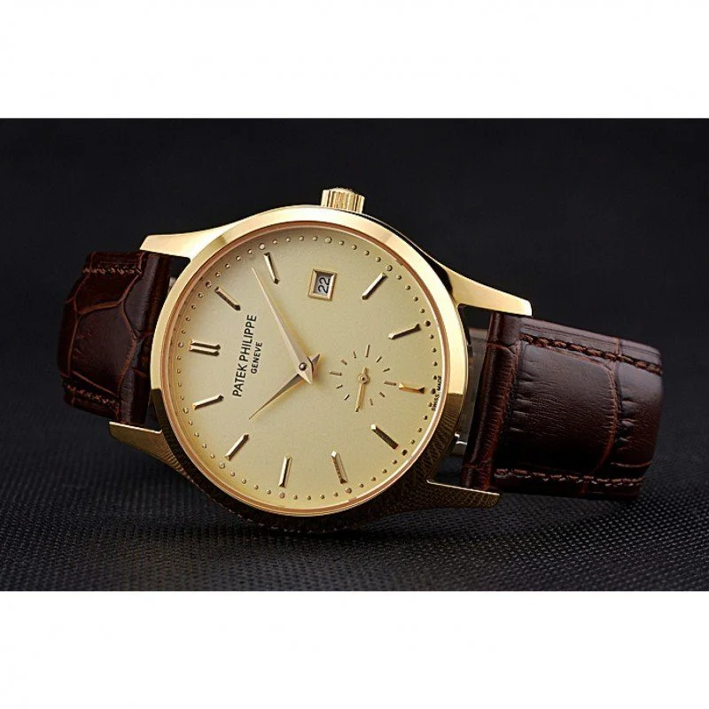 Calatrava Dial Gold 41 mm, Yellow Gold Plated