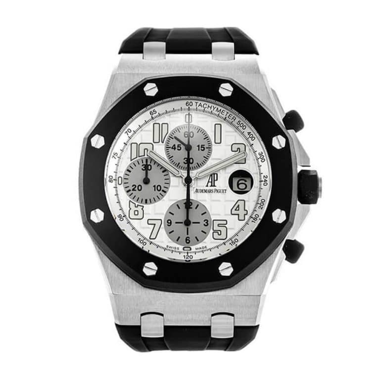 Royal Oak Offshore “Rubberclad” 42 mm, White Ref. 25940SK.OO.D002CA.02