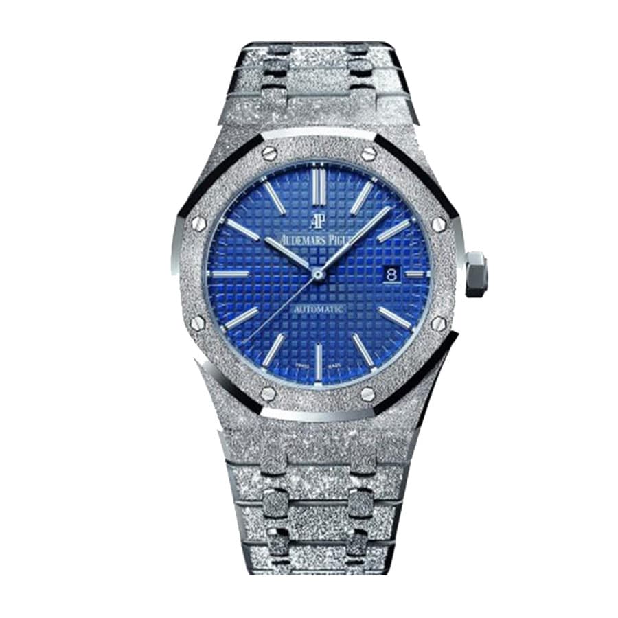 Royal Oak Frosted Gold 33 mm, White Gold/Gem Set Ref. 67653BC.GG.1263BC.02