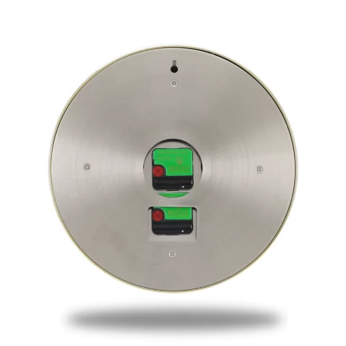 yacht master ll silver blue wall clock