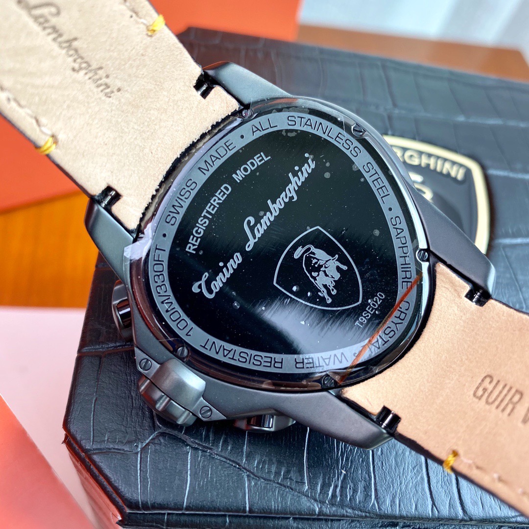 Tonino Lamborghini New Spyder Chronograph Black / Gold