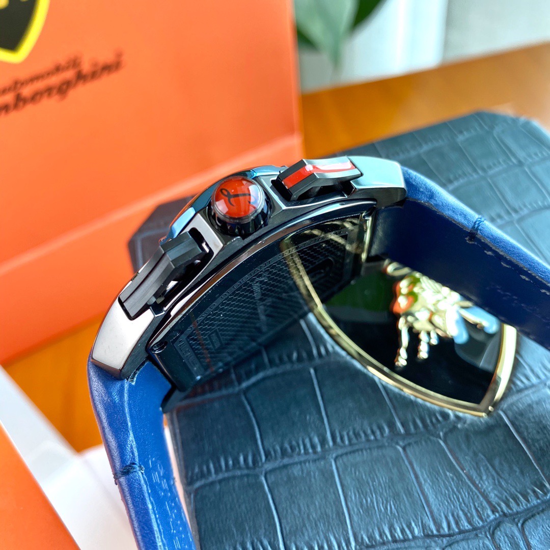 Tonino Lamborghini New Spyder Chronograph Black / Red / Blue