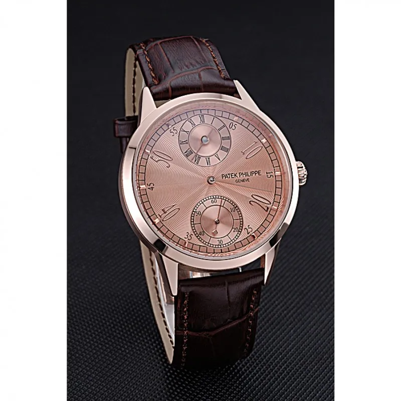 Dial Rose Gold 45 mm, Rose Gold Plated