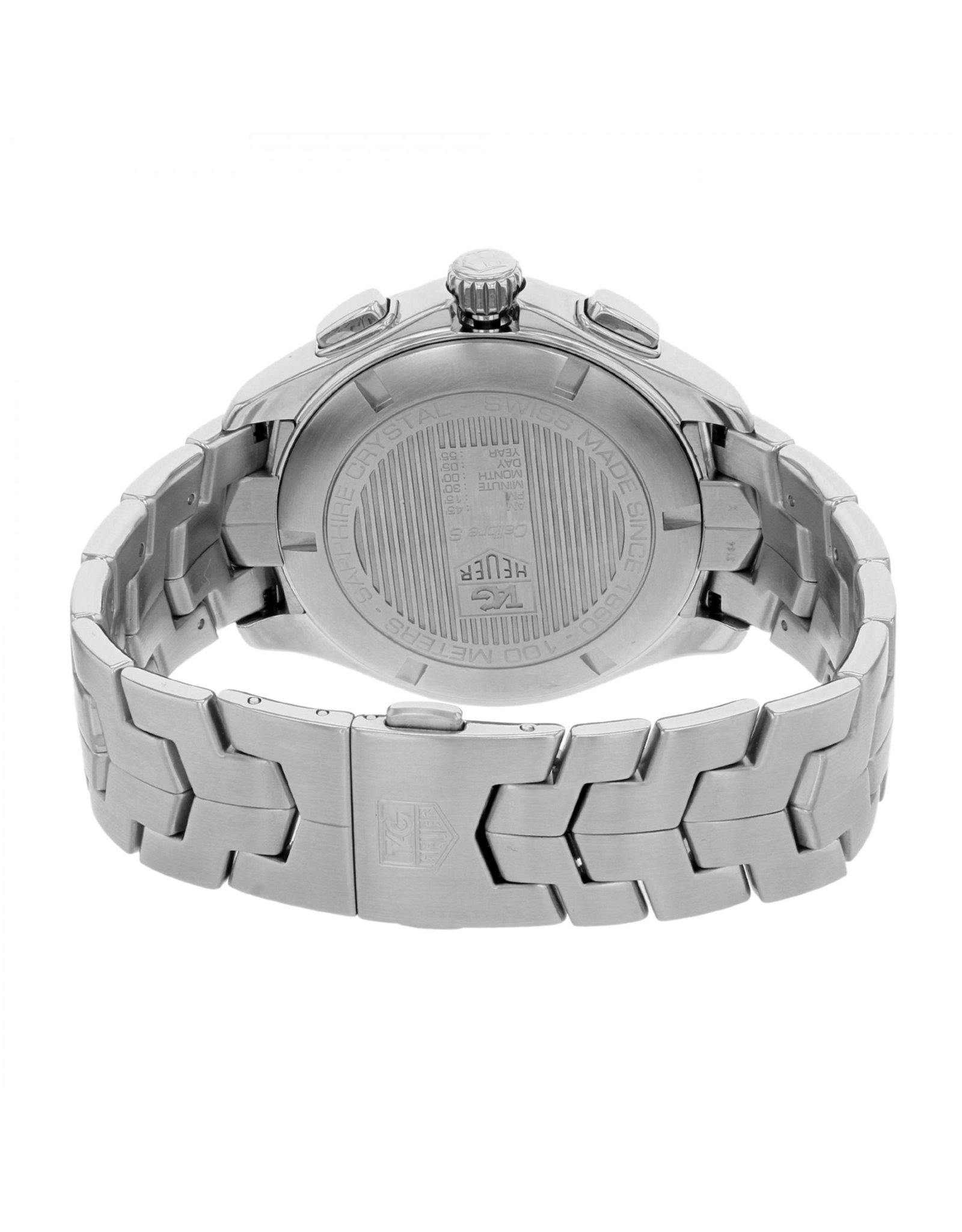 Link Silver Dial Chronograph Feature CAT7011.BA0952 43MM