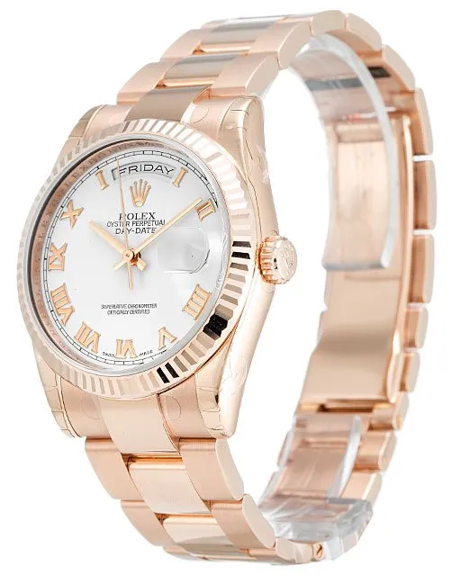 Day-Date White Dial 118235