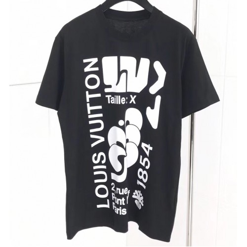 Louis Vuitton Taille X Print T-Shirt Black