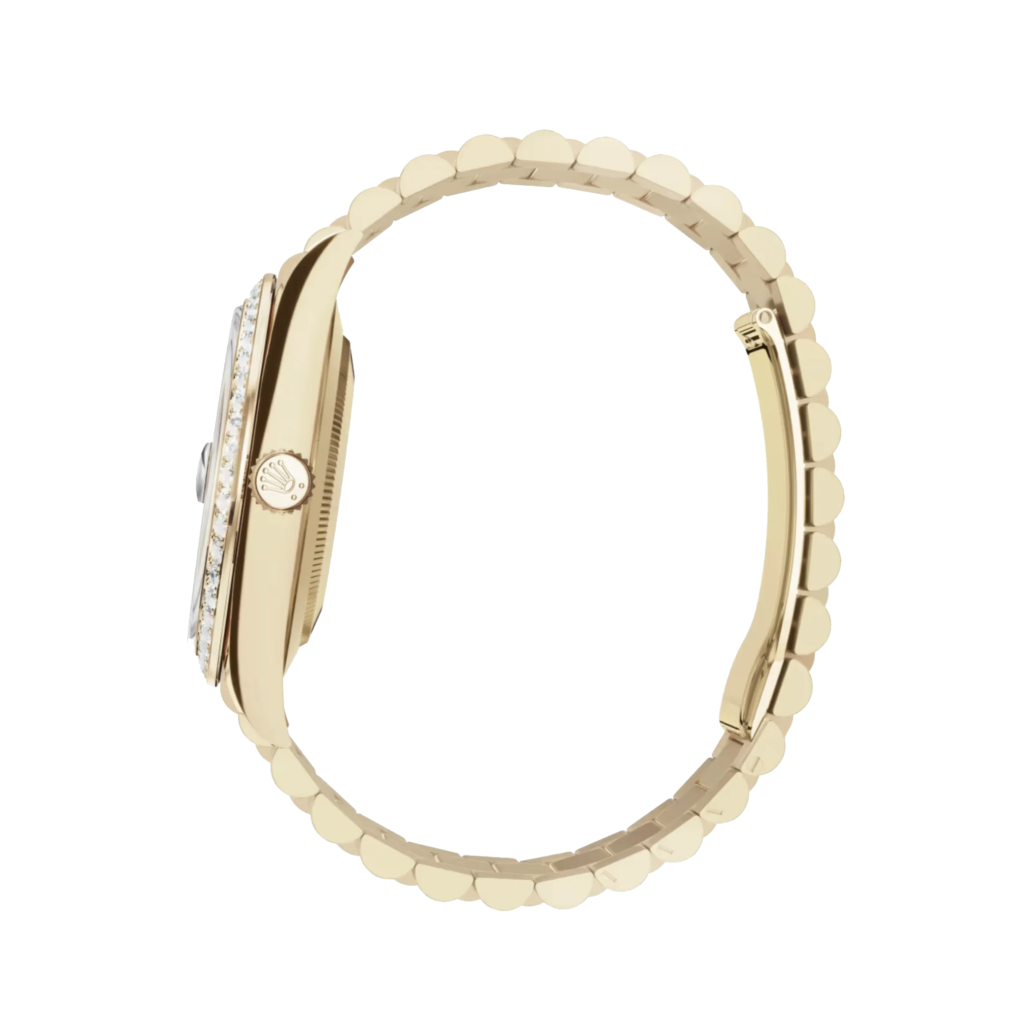 Day-Date: Yellow gold, green dial, m228348rbr-0040