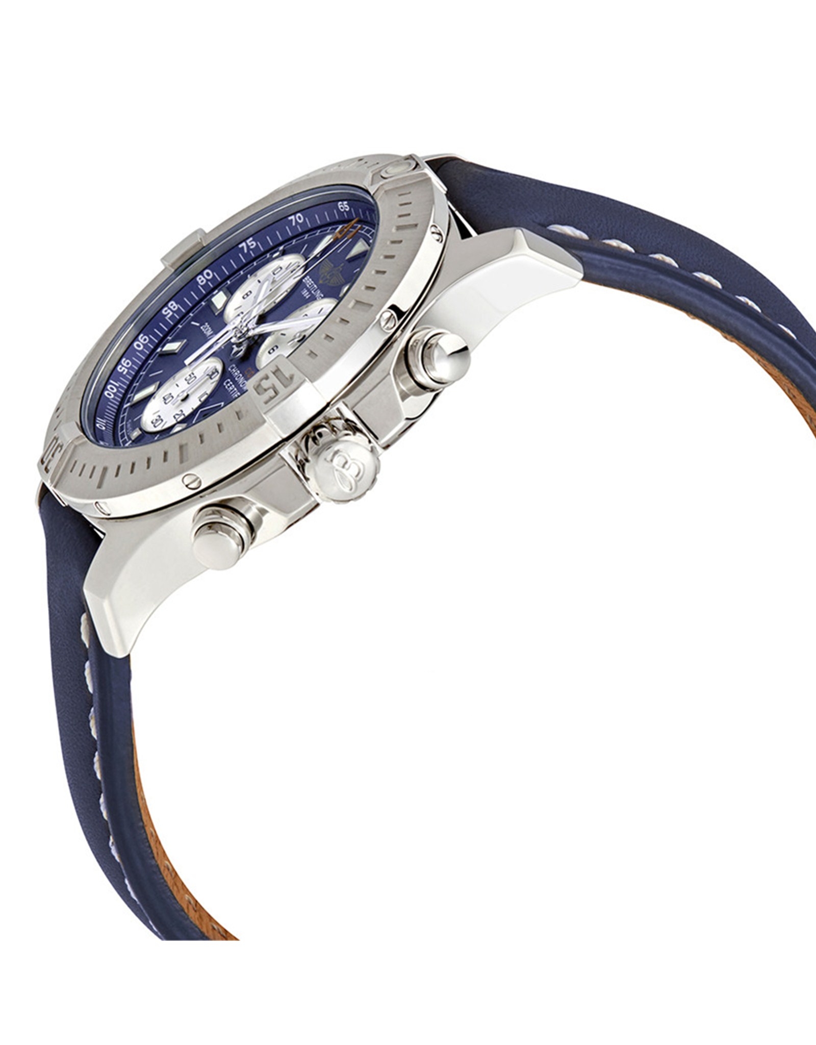 Colt Blue Dial Blue Leather Strap A7338811 C905BLLD