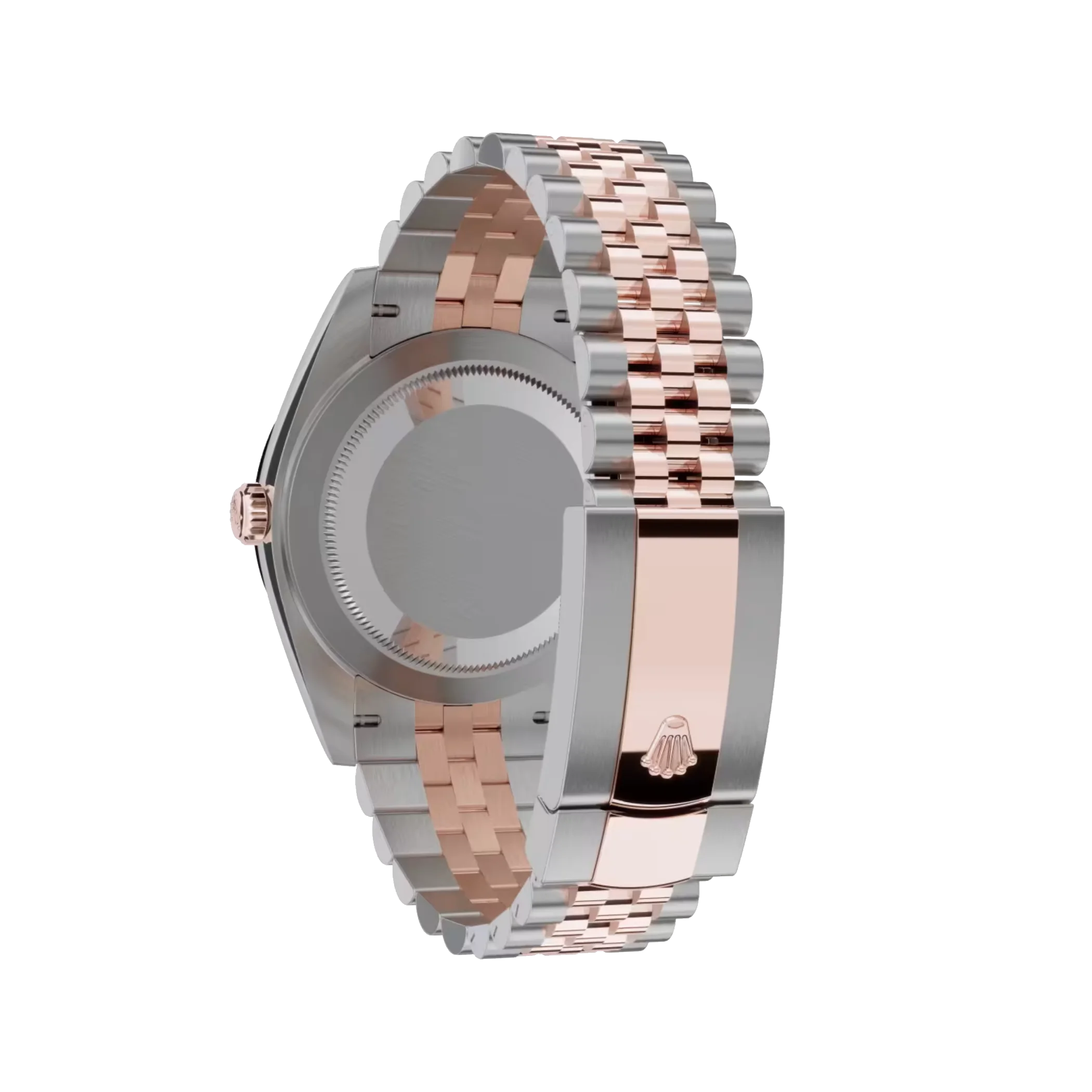 Datejust: Oystersteel and Everose gold, chocolate dial, Jubilee bracelet, m126301-0002
