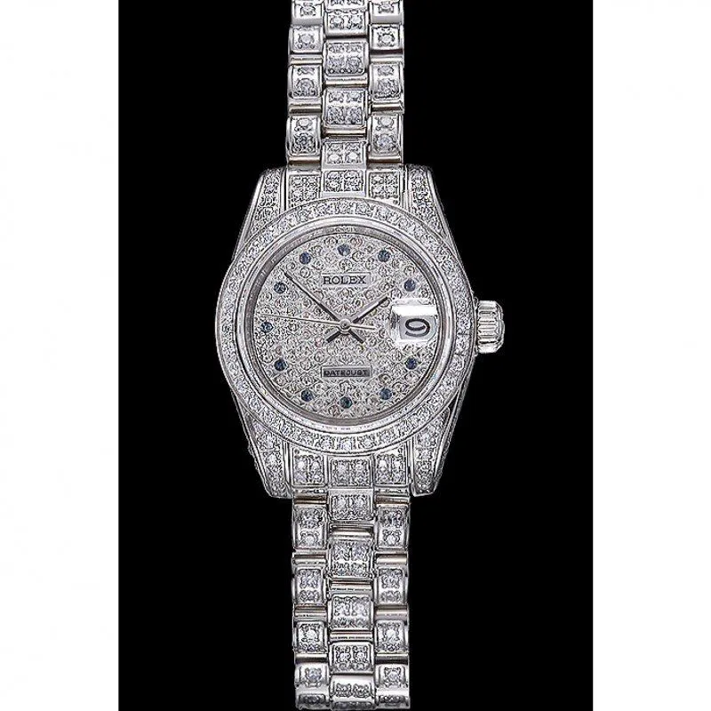 Swiss DateJust Diamond Dial Stainless Steel 622022