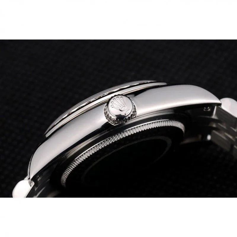 DayDate Diamond Plated Stainless Steel Bracelet Diamond Plated Dial 41985