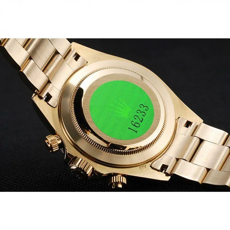 Cosmograph Daytona Green Dial Rose Gold Case And Bracelet 1454244