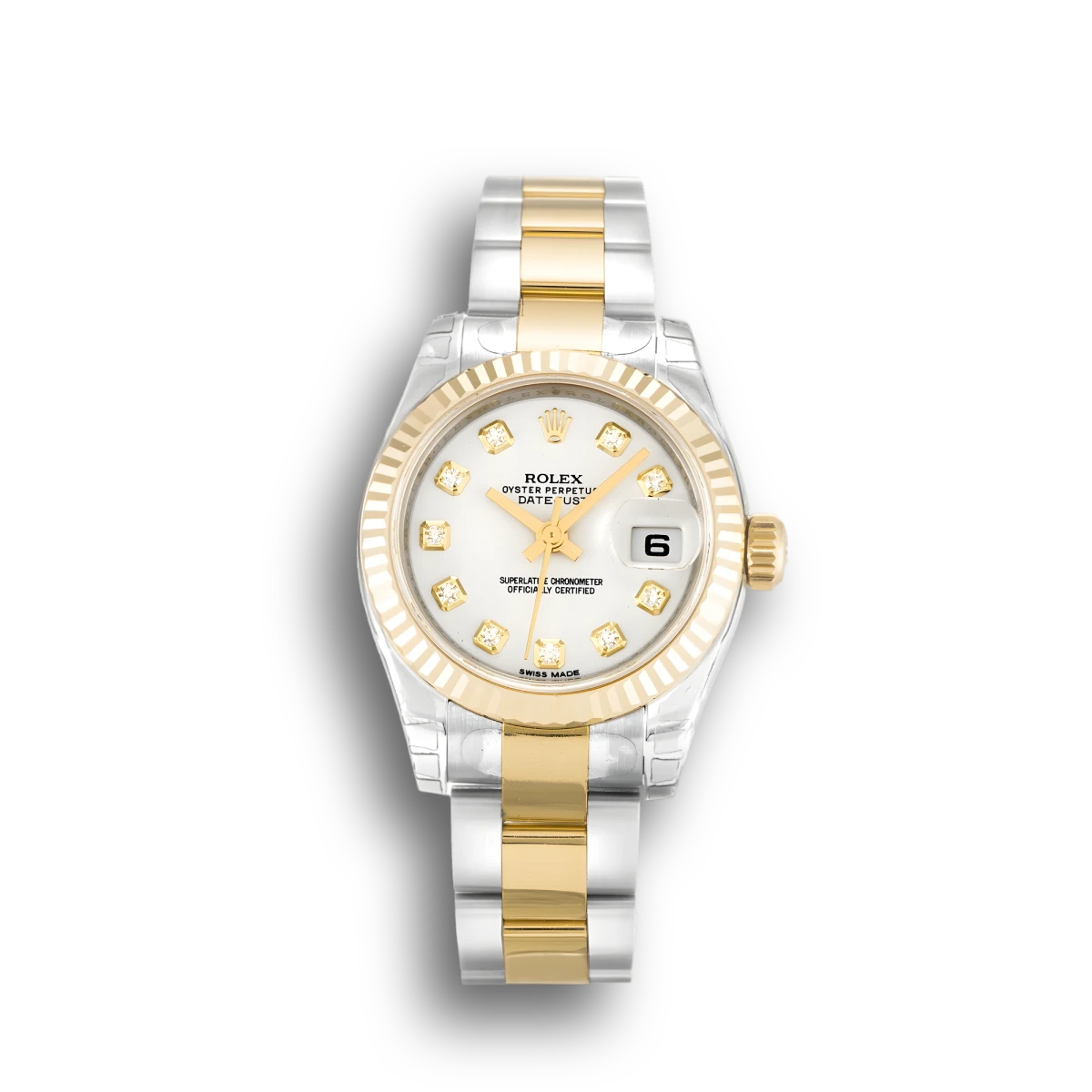 Datejust Lady White Diamond Dial 179173