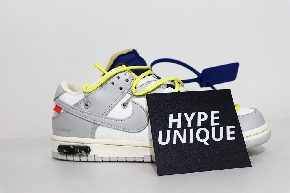 OFF-WHITE X DUNK LOW ‘LOT 27OF 50’