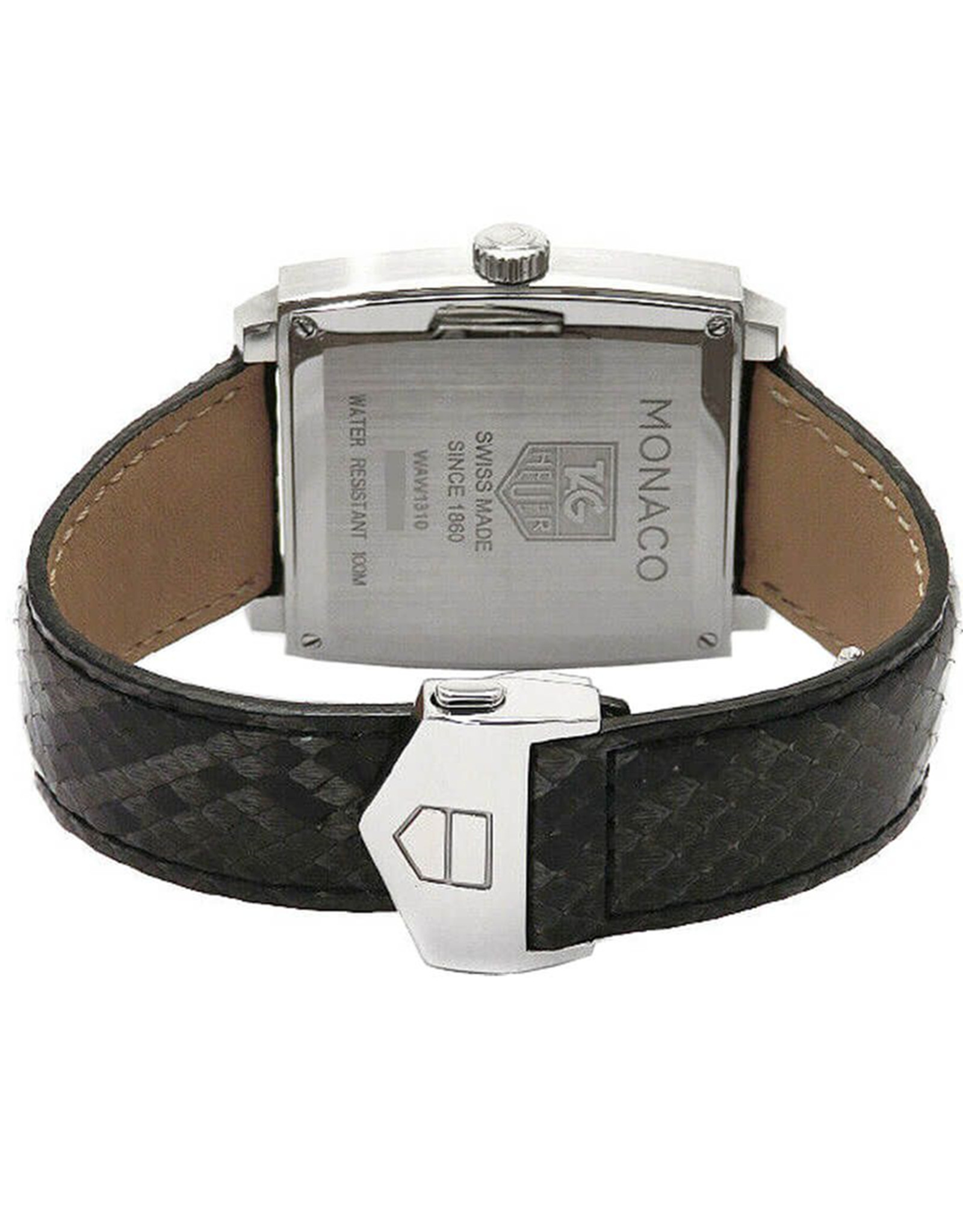 Monaco Black Dial Diamond Markers WoMen's Watch WAW1310.FC6216 37MM