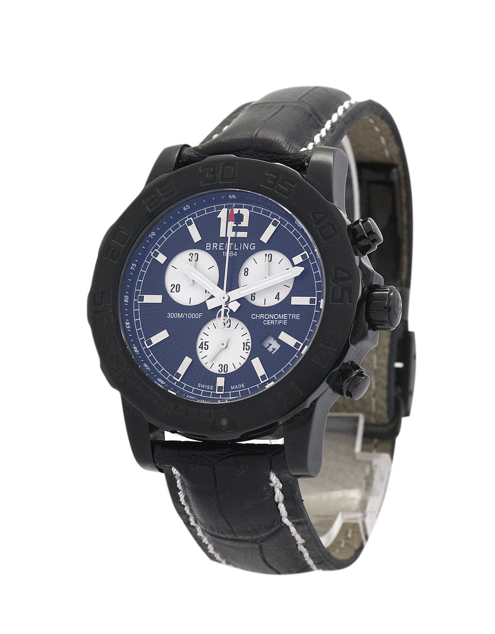 Chronomat Blue Dial Stick Markers40MM