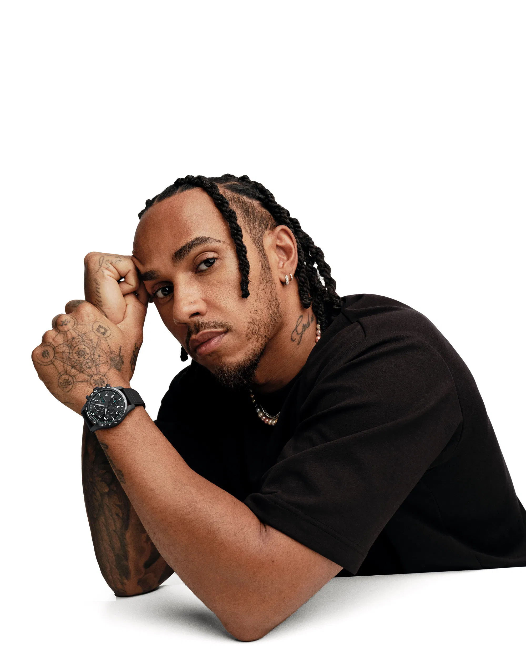 Schaffhausen Pilots watch performance chronograph 41 mercedes amg petronas formula one team iw388306