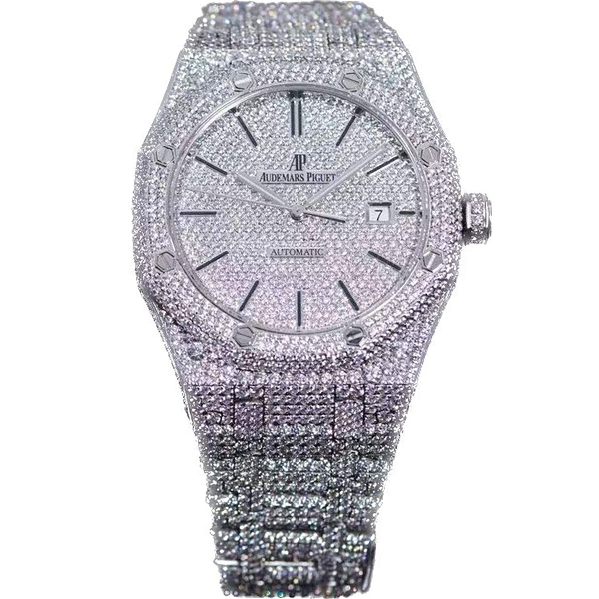 Royal Oak Selfwinding 41 mm, Steel/Gem Set Ref. 15400SR.OO.1220SR.01
