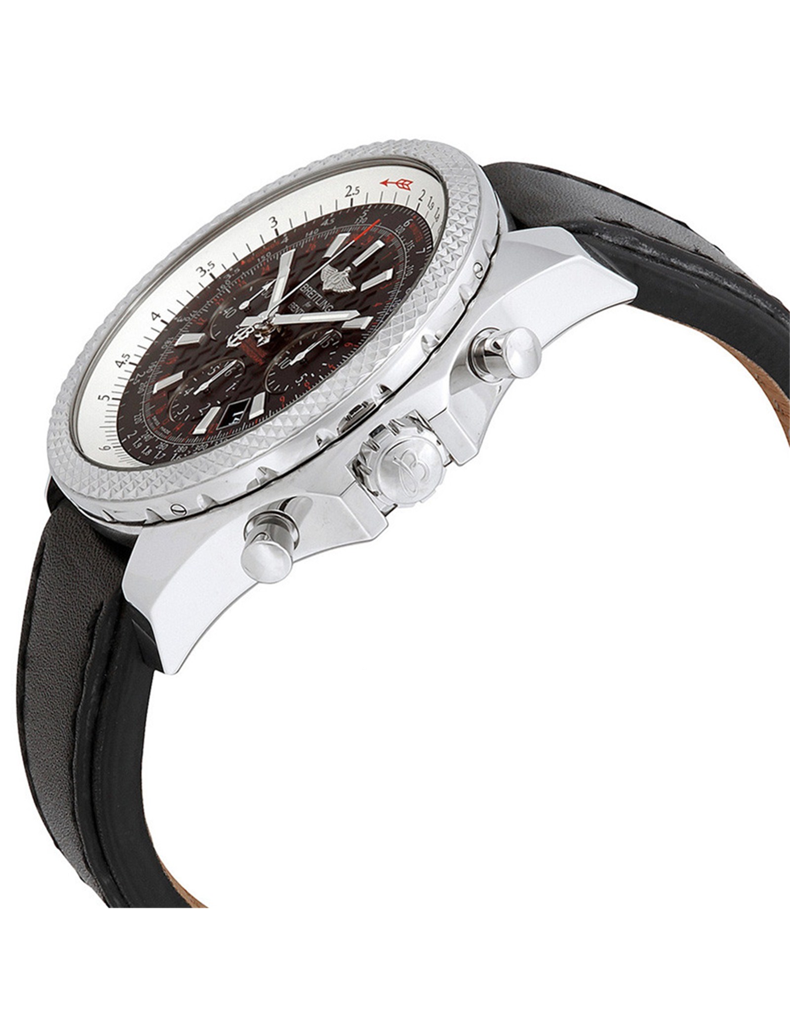 Bentley Black Dial Leather Strap AB061112/BD80
