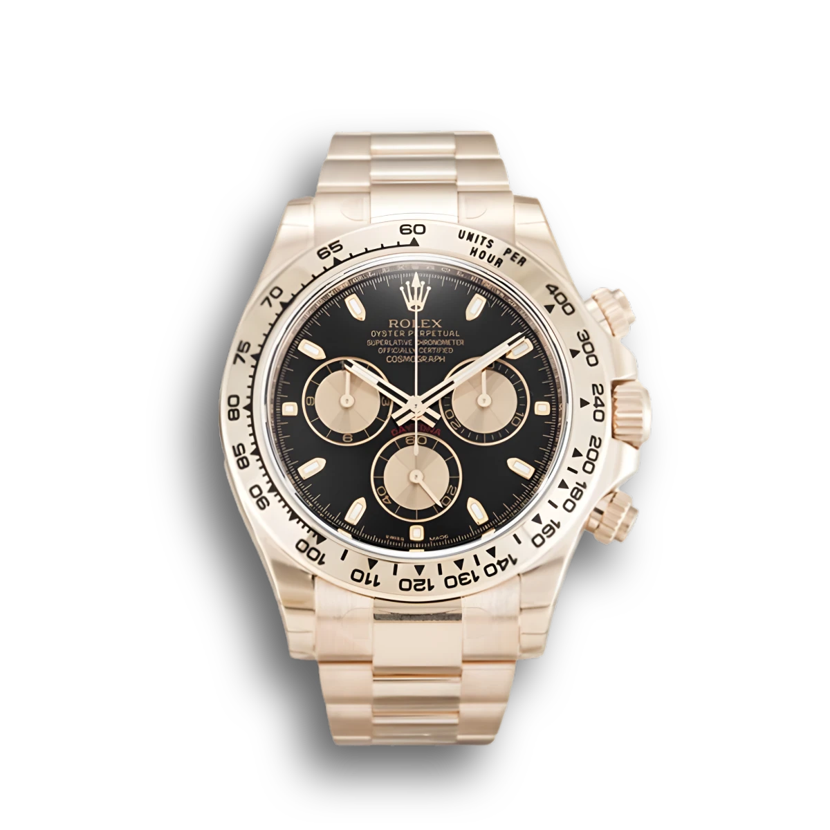 Daytona Black Dial 116505