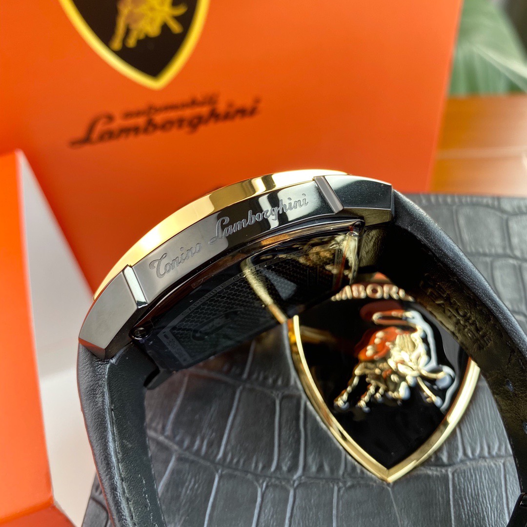 Tonino Lamborghini New Spyder Chronograph Black / Gold
