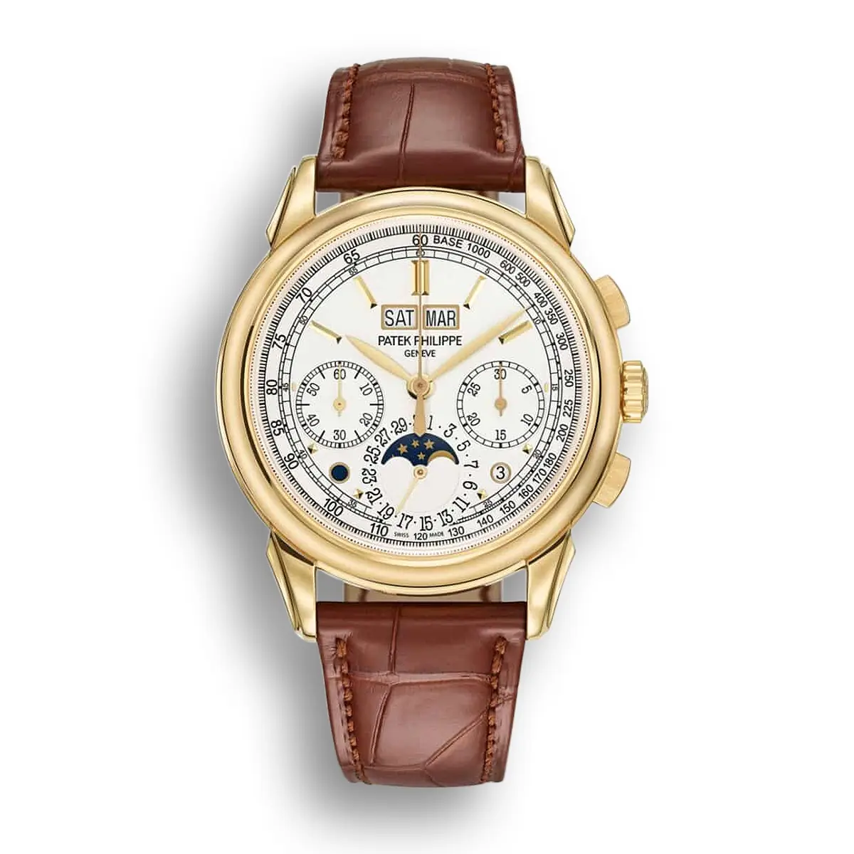 Chronograph, Perpetual calendar 41 mm,Yellow gold 5270J-001
