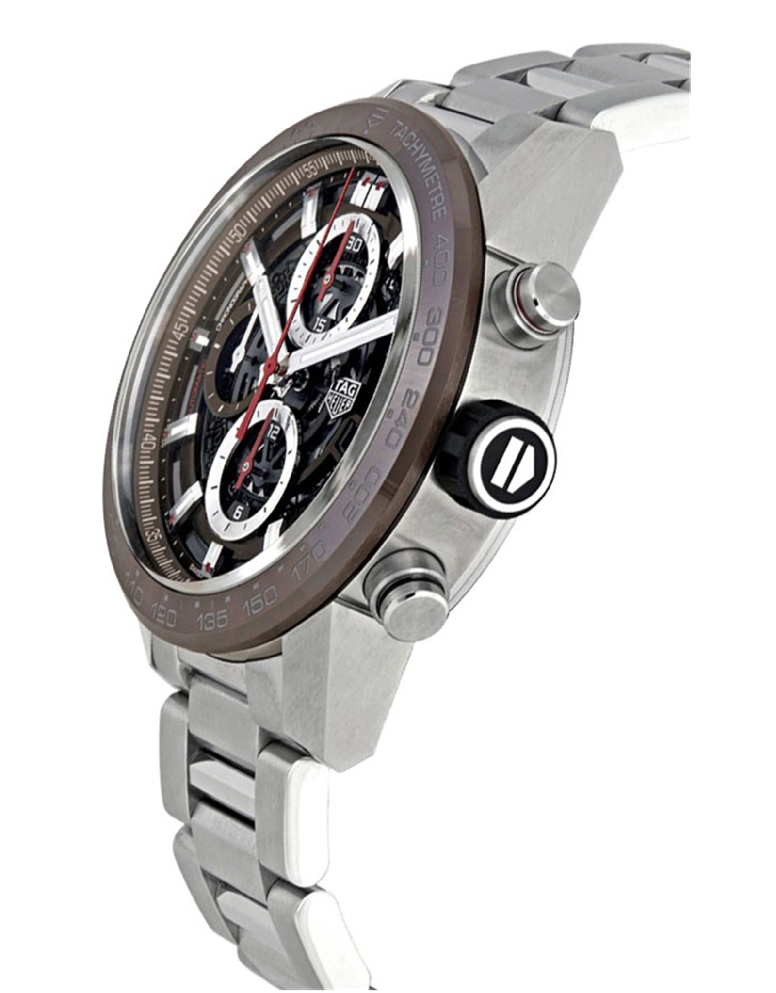Carrera Brown Dial Chronograph Men's Watch CAR201U.BA0766 43MM
