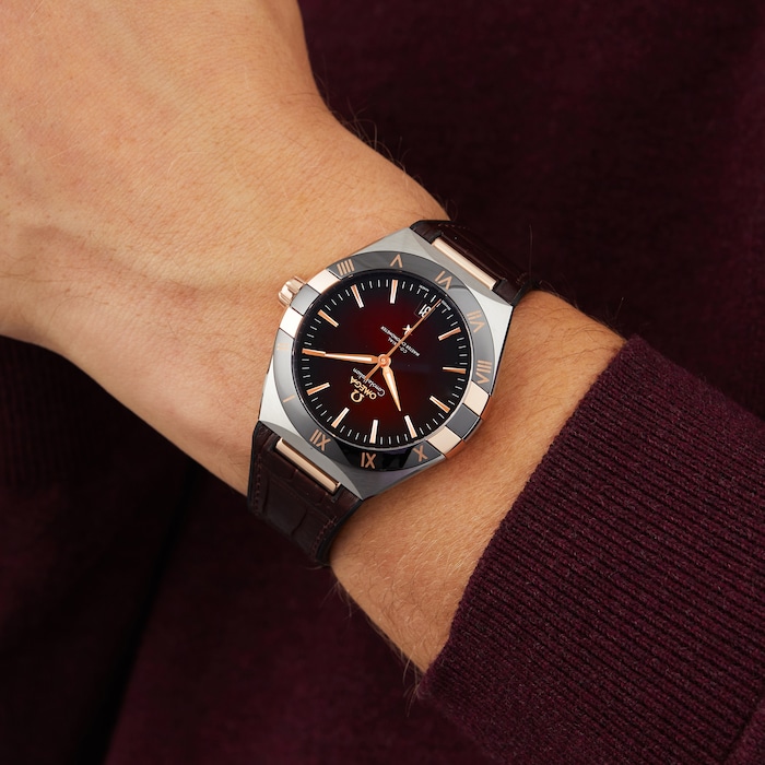 Constellation Co-Axial Master Chronometer 41mm Mens Watch Red