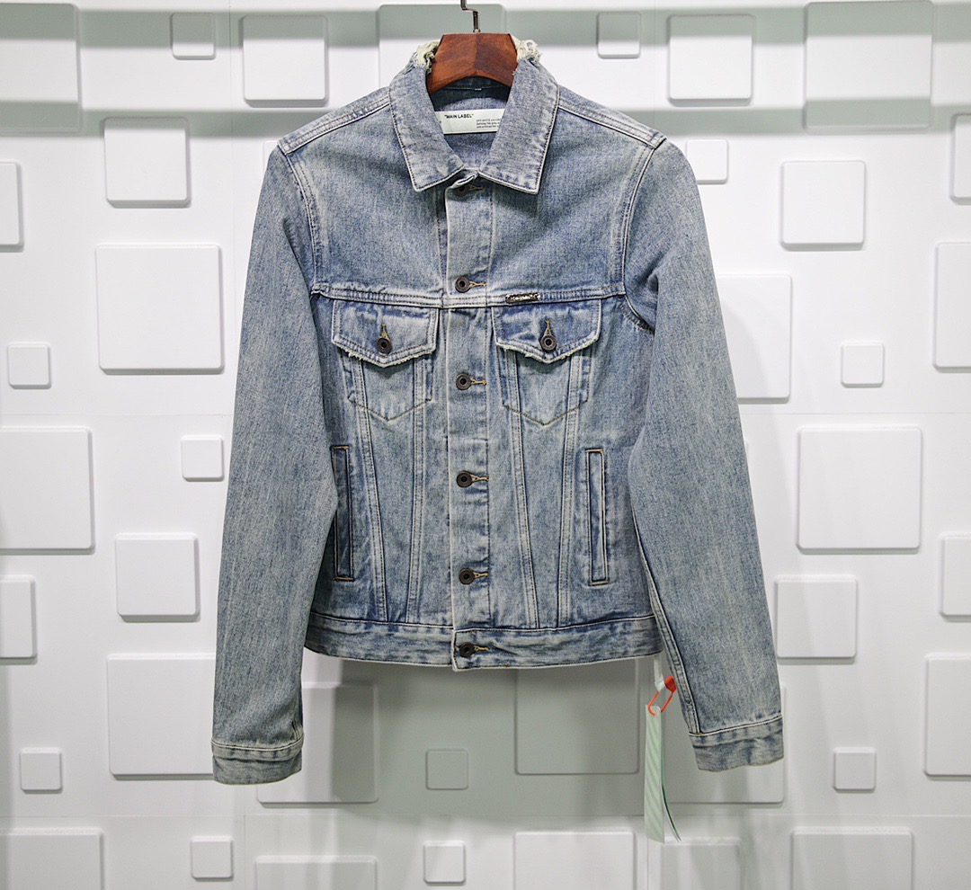 OFF WHITE DENIM JACKET
